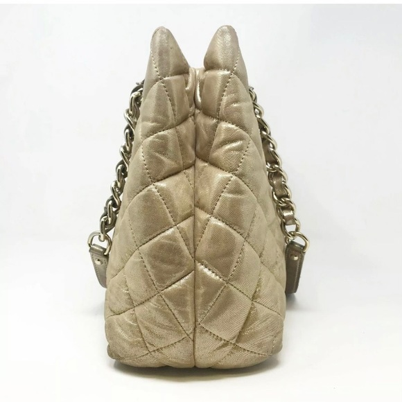 BEAUTIFUL GOLD LUXURIOUS KATE SPADE GOLD COAST MARYANNE HANDBAG 👜 - Picture 5 of 12